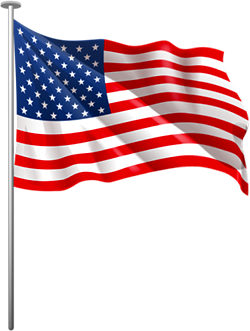 Free American Flag Clipart