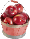 red apples