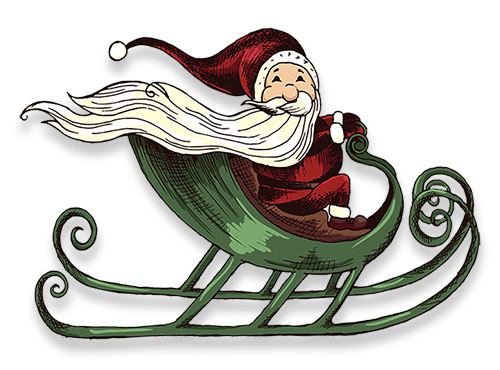 sleigh Santa