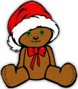 teddy bear for Christmas