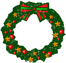 Free Christmas Wreaths Clipart - Wreath Animations