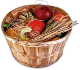 basket of harvest food