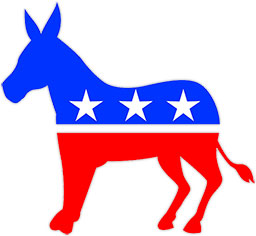 American flag donkey