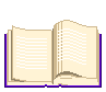 book with turning pages
