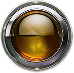 glass button