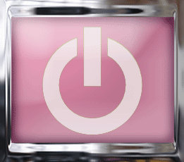 power button animated