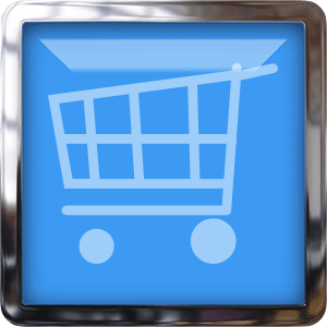 shopping cart button animated