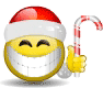 big smile and candy cane animation