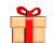 bouncing present animation