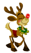 rudolph reindeer animation