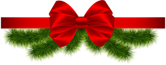 holiday ribbon clip art