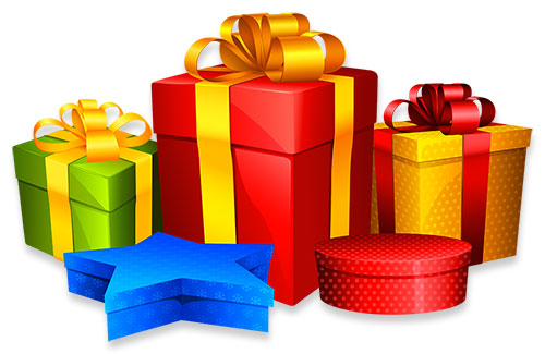 Christmas Gifts - Presents - Free Christmas Clipart - Animations