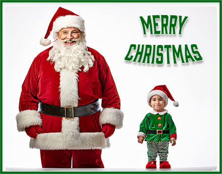 elf and Santa