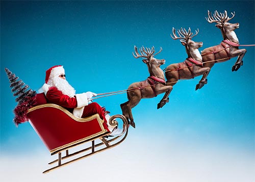 Santa sleigh