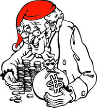 Ebenezer Scrooge and his money