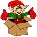 elf in the box