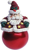 ornament with Santa