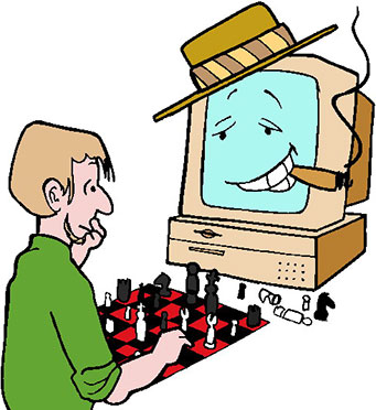 computer playing chess