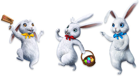 animated easter bunny