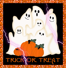 trick or treat ghosts