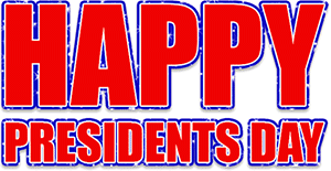 Happy Presidents Day animation