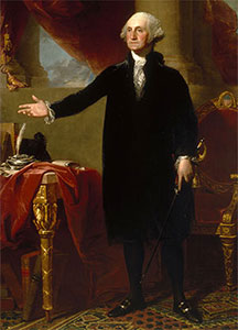 George Washington standing