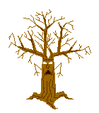 scary animated tree