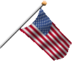 US Flag clipart - Transparent