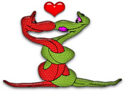 Valentine Clip Art Valentine Snake Clipart Valentine -  Hong Kong