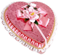 pink valentine box of chocolates